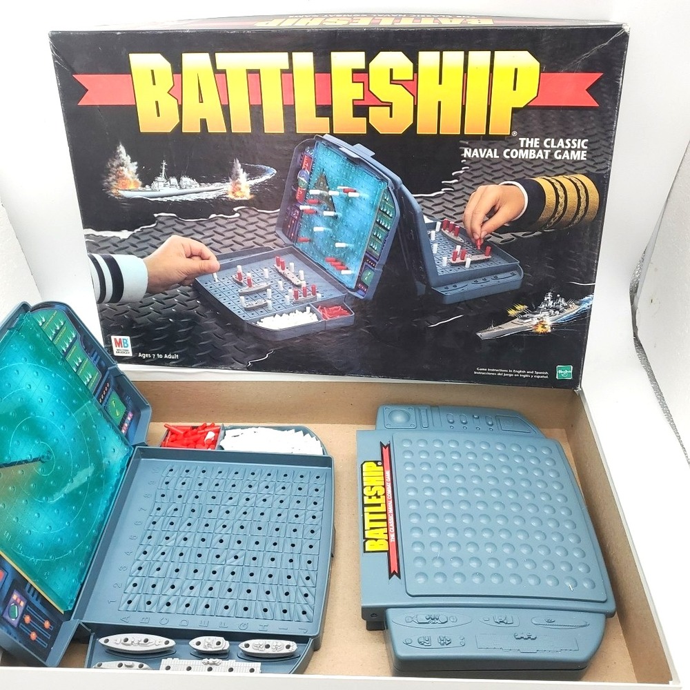 BATTLESHIP‎ Game Classic Version non electric Missing Instructions Naval Combat